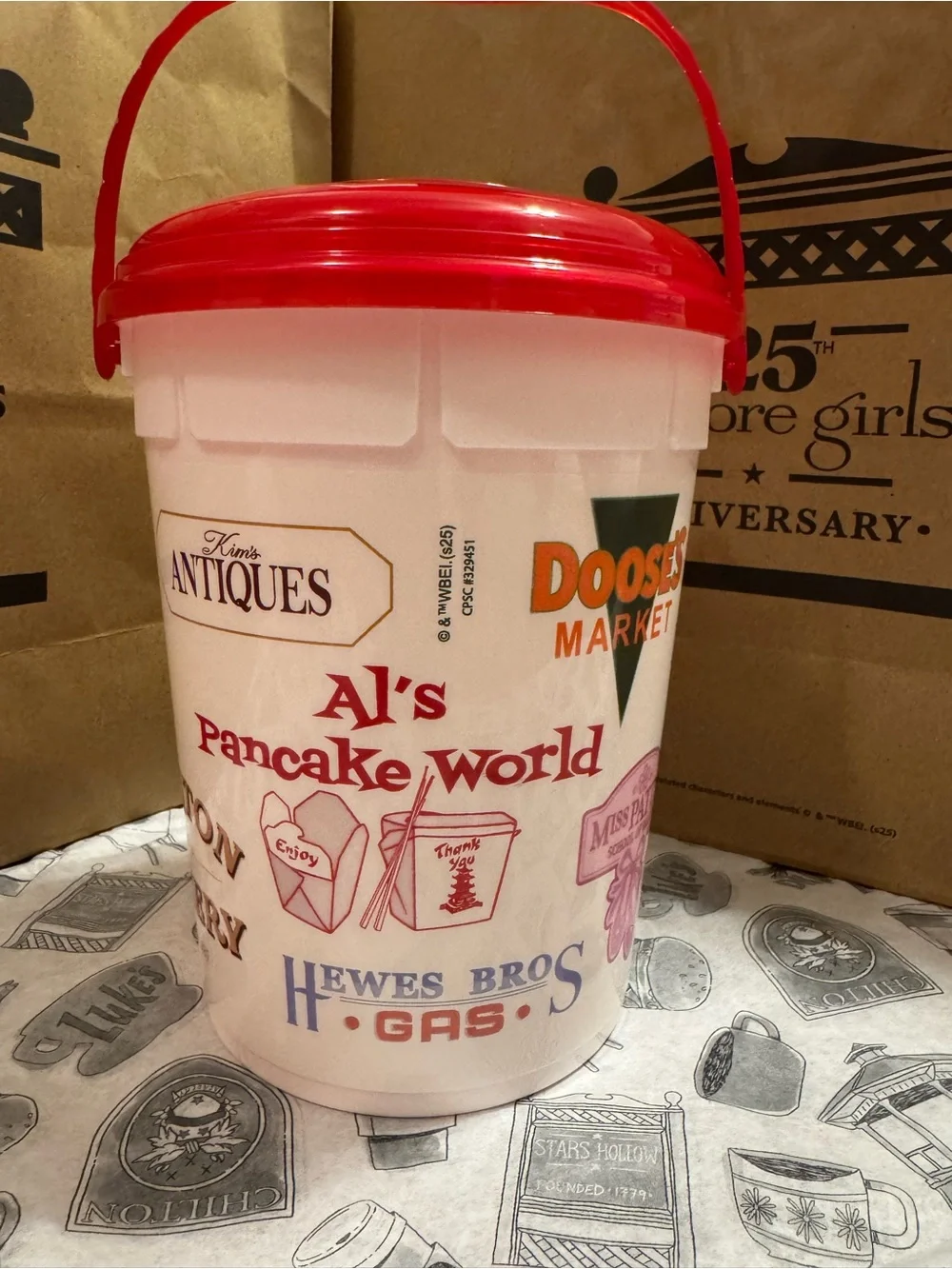 Gilmore Girls Popcorn Bucket